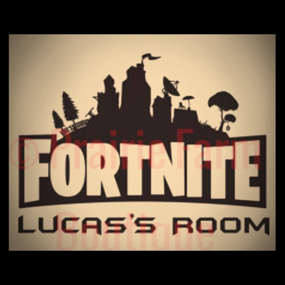 Fortnite Room Decal